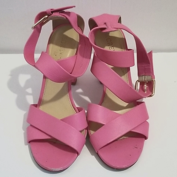 J.Crew Mari Sandal Heel - Picture 1 of 4